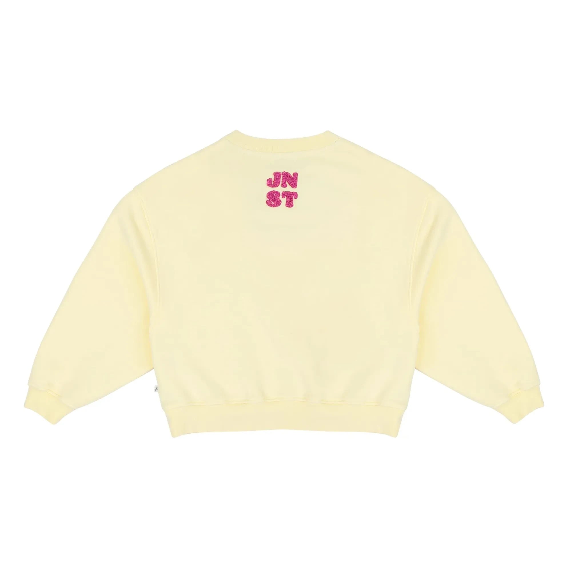 Jenest - Tammie organik pamuklu sweatshirt | Soluk sarı
