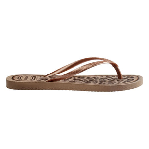 Havaianas - Slim Animals Parmak Arası Terlik | Pembe Altın
