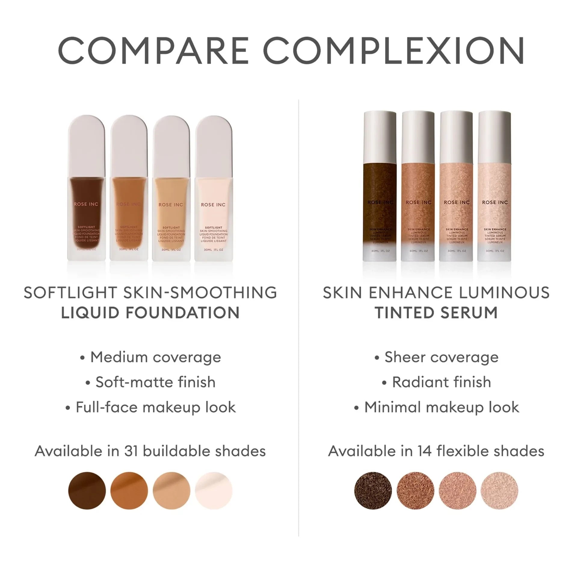 Rose Inc - Softlight pürüzsüzleştirici fondöten | 12C Orta Soğuk