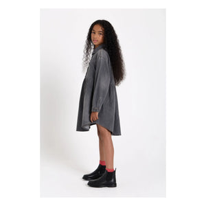 Finger in the nose - Darlin Denim Elbise | Denim gri