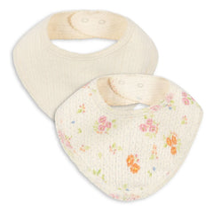Konges Sløjd - Nonoka bandana önlükler - 2'li Set | Ecru