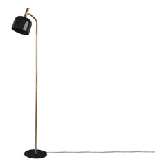 Present Time - Enamel Smart Floor Lamp | Black