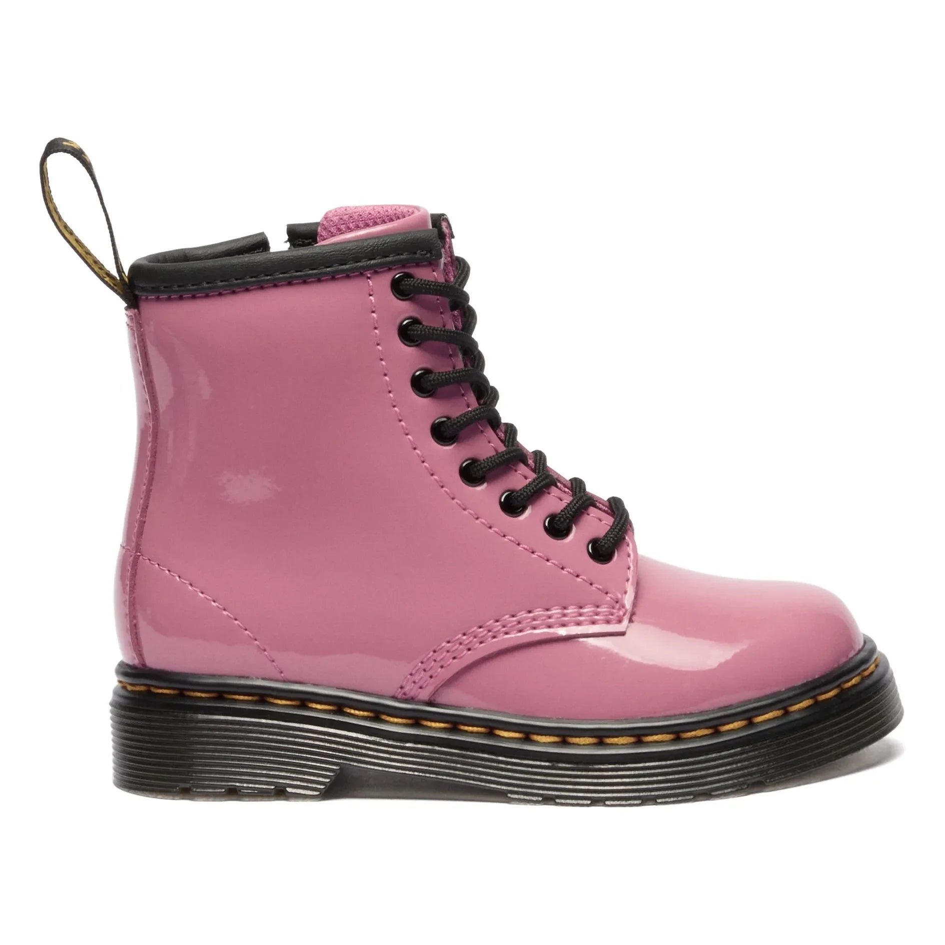 Dr Martens - 1460 J Patent Bağcıklı Bot | Pembe