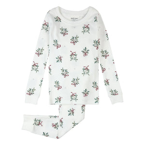 Petit Lem - Mistel Bio-Baumwoll-Pyjama | Weiß