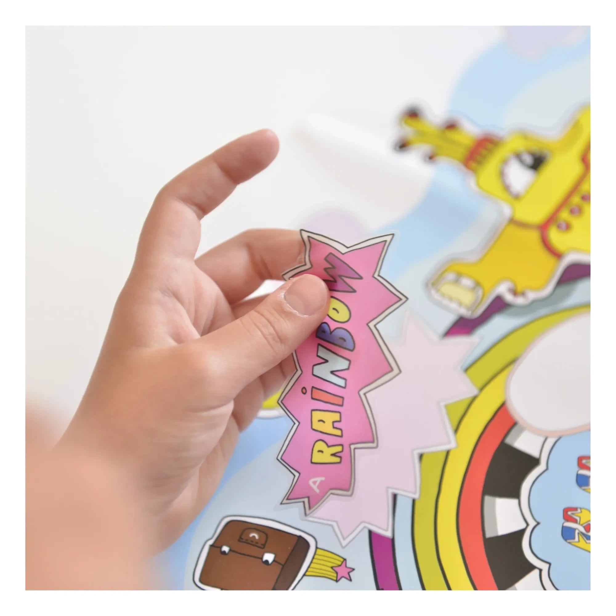 Poppik - 100% English Sticker Poster