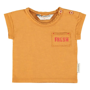 Piupiuchick - T-Shirt Erdbeere | Camel