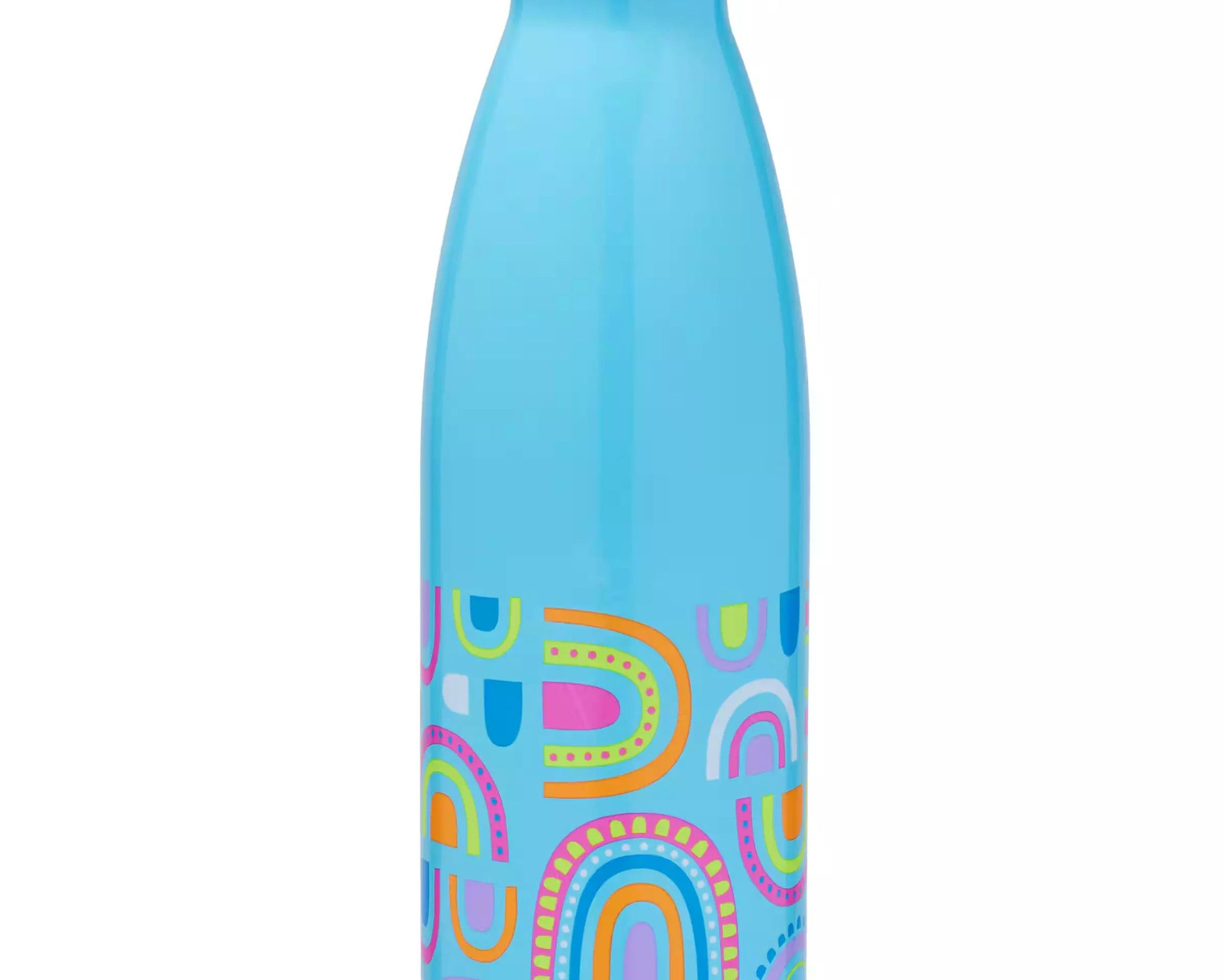 Smiggle - Fly High Kapaklı Çelik 500ML Matara-Dinossi