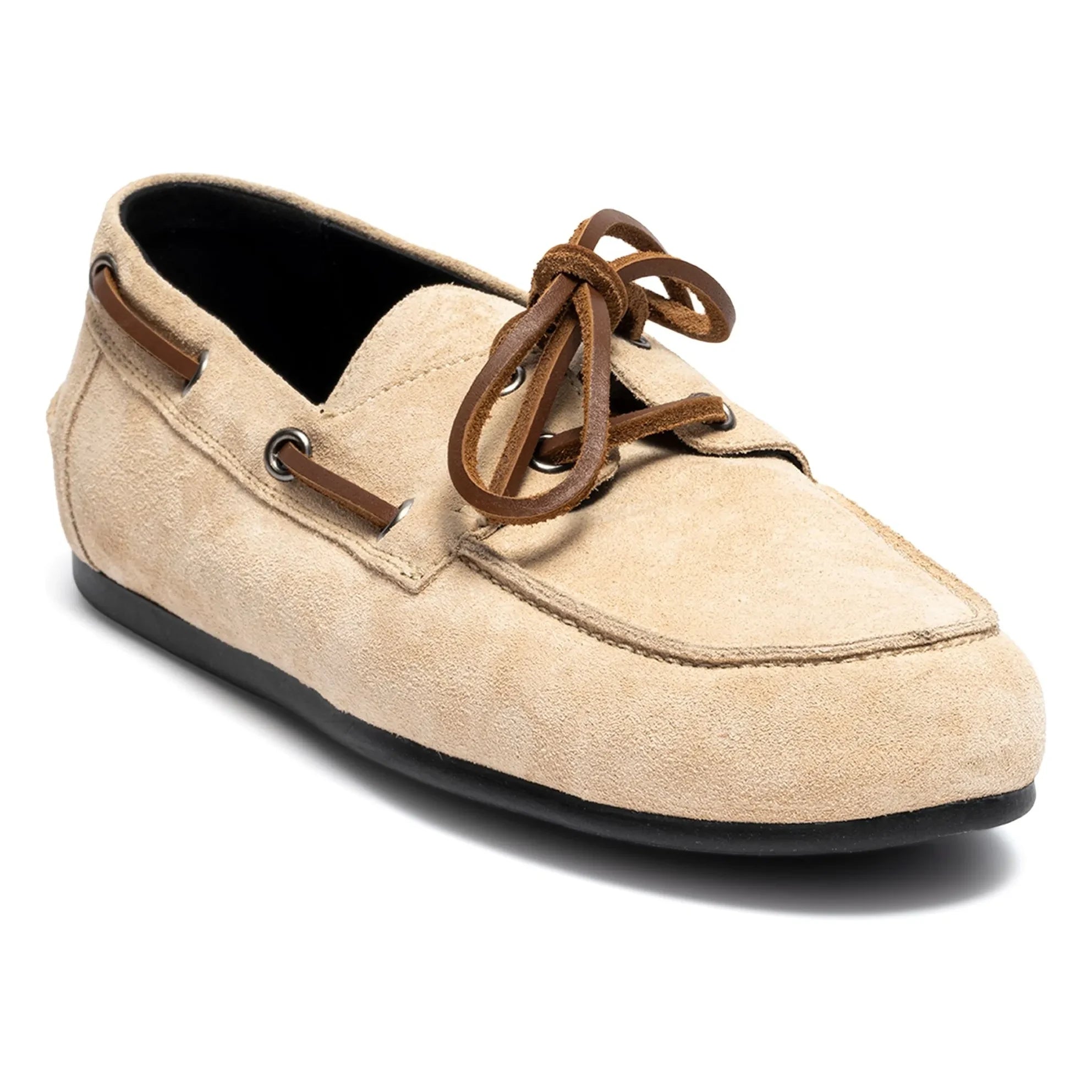 Odare - Leo Sensory Boat Shoes | Beige