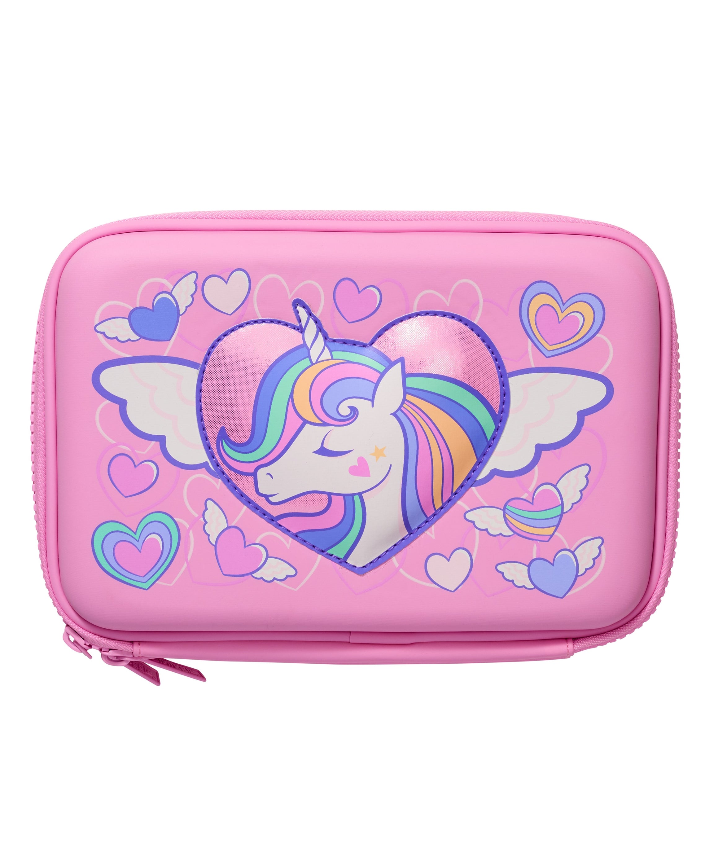 Smiggle - Fly High İki Gözlü Hardtop Kalem Kutusu-Dinossi