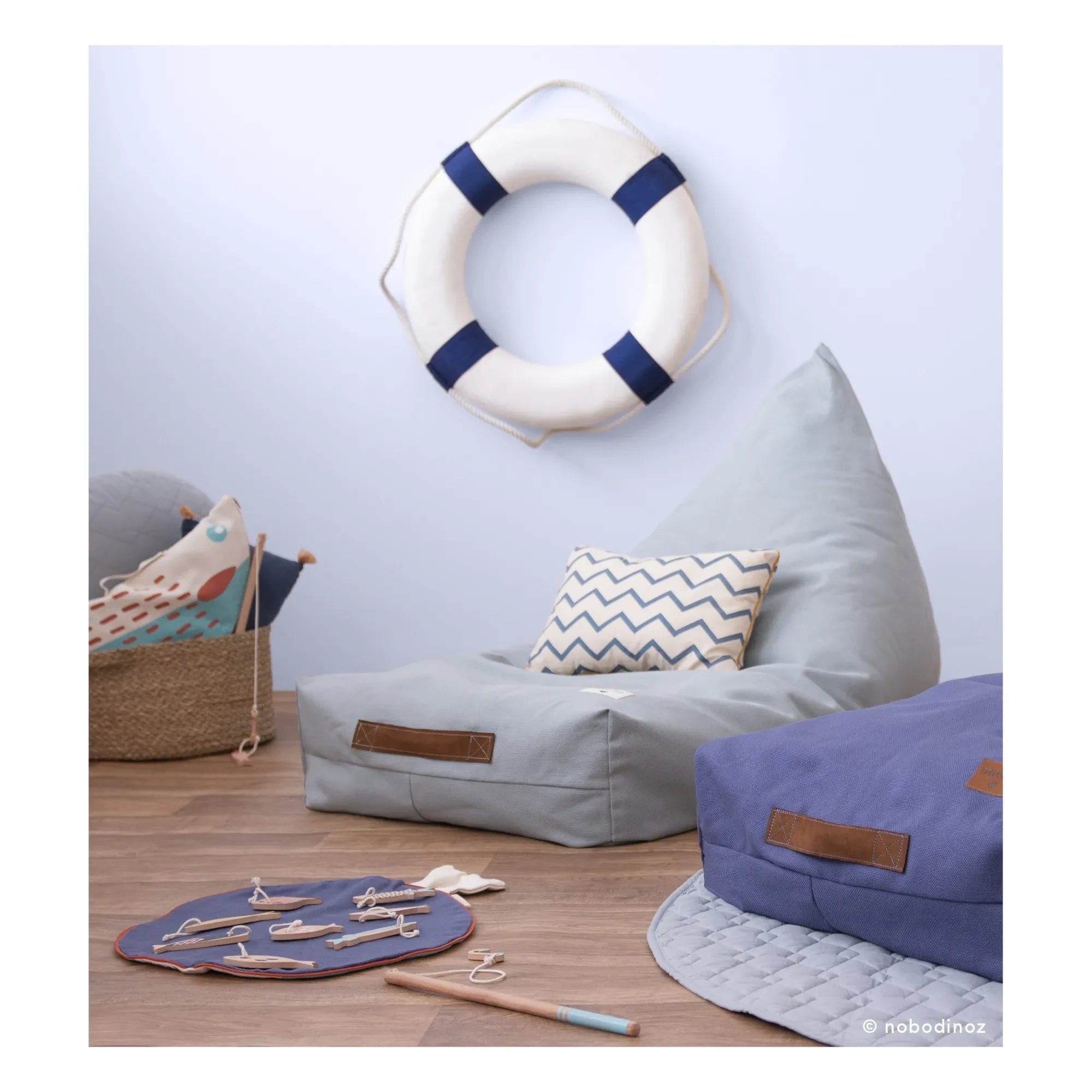 Nobodinoz - Oasis Long Pouf