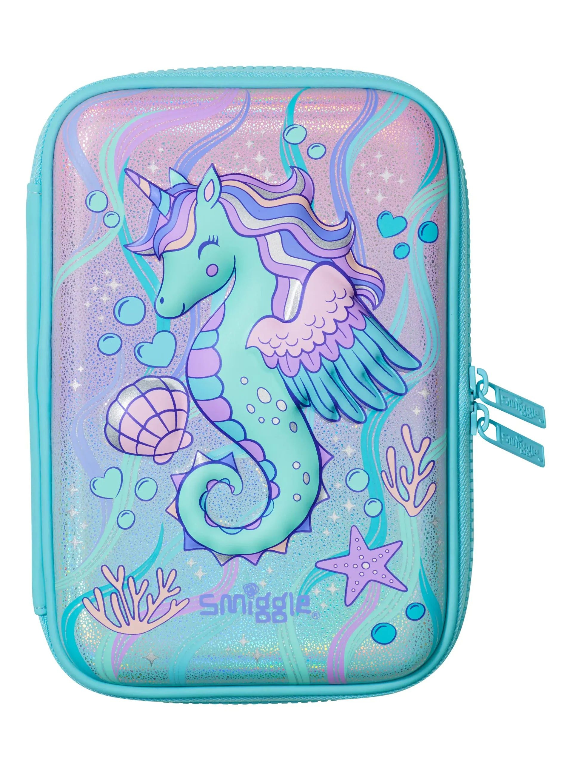 Smiggle - Epic Adventures Hardtop Kalem Kutusu-Dinossi