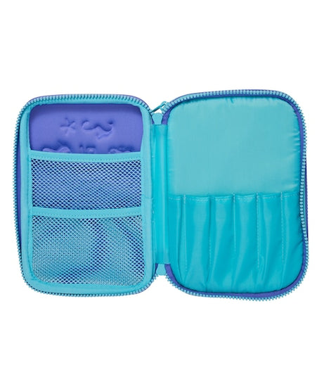 Smiggle - Epic Çift Gözlü Hardtop 3B Kalem Kutusu-Dinossi