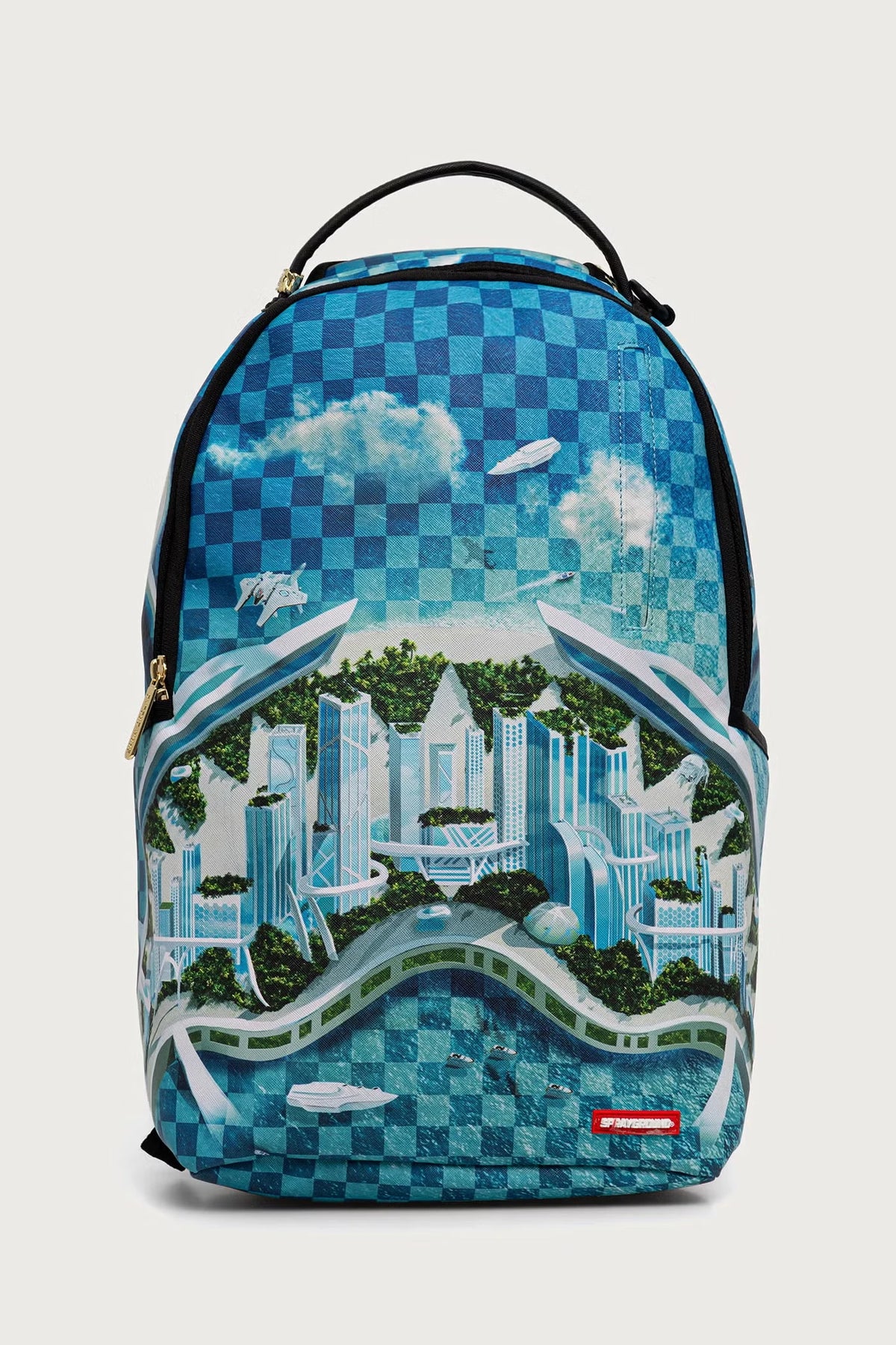Sprayground - Köpek Balığı Adası Mavi Sırt Çantası 910B8884NSZ