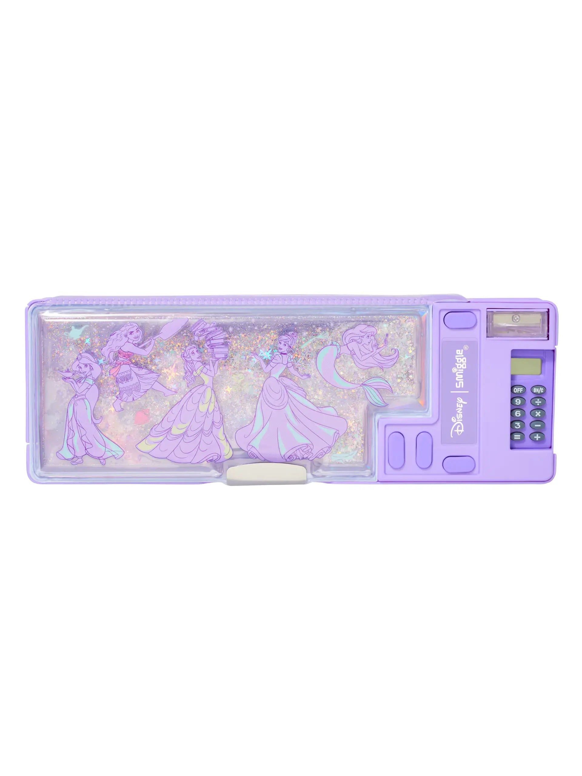 Smiggle – Disney Prenses Hesap Makineli Otomatik Kalem Kutusu-Dinossi