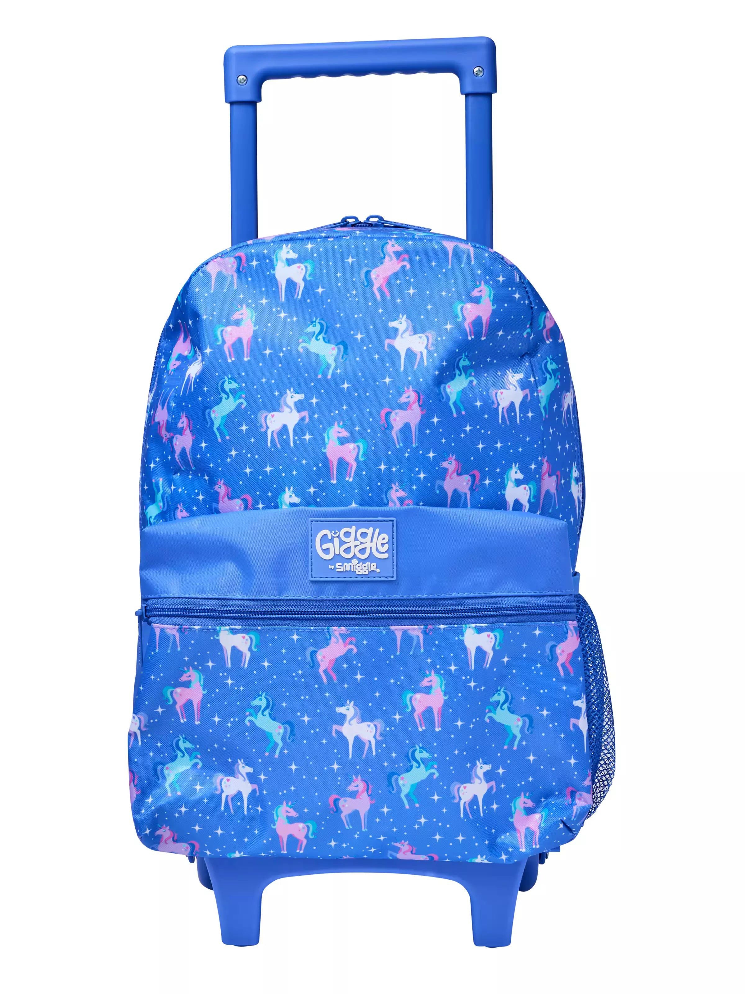 Smiggle - Giggle Çekçekli Sırt Çantası-Dinossi