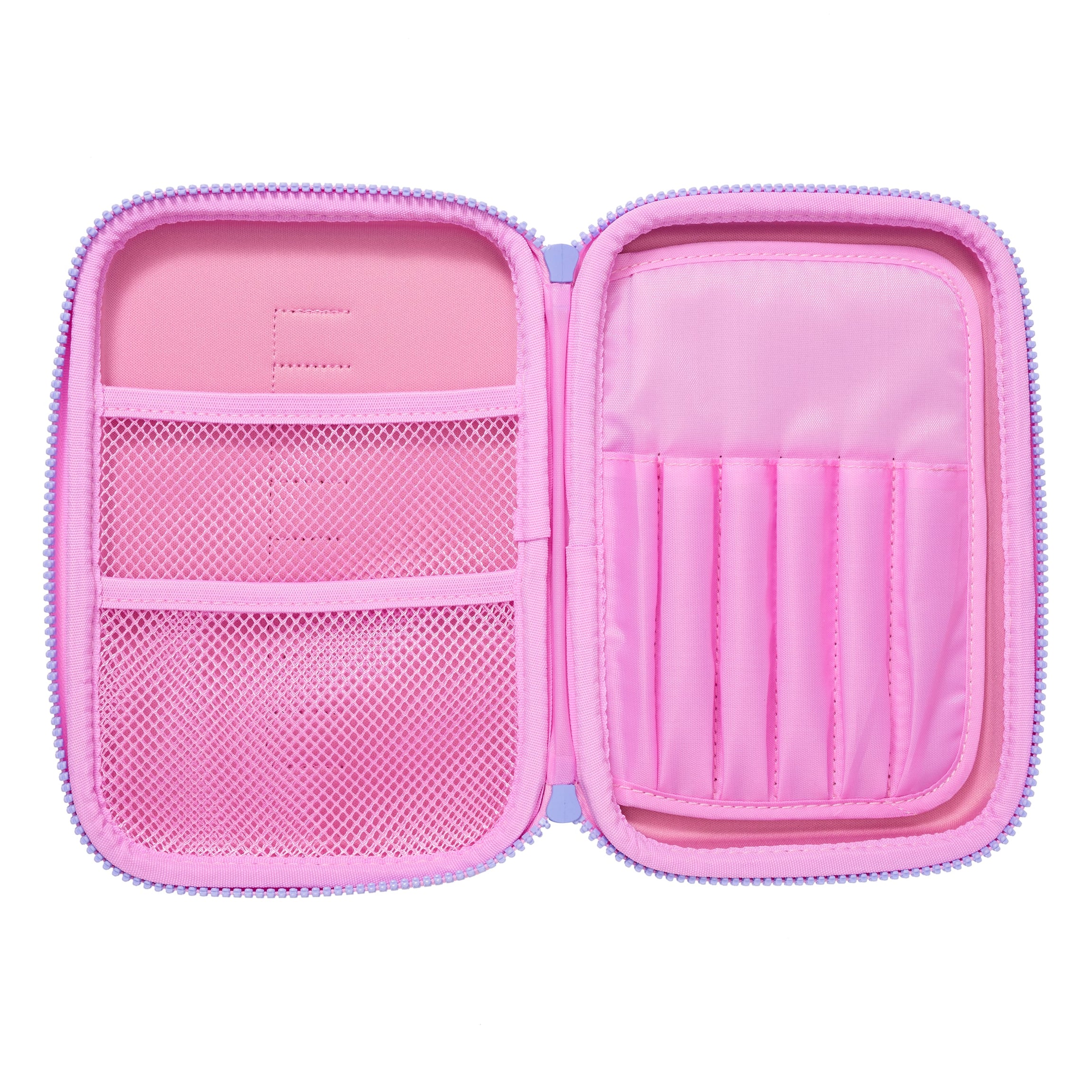 Smiggle - Flyn Hardtop İsimlikli Kalem Kutusu-Dinossi