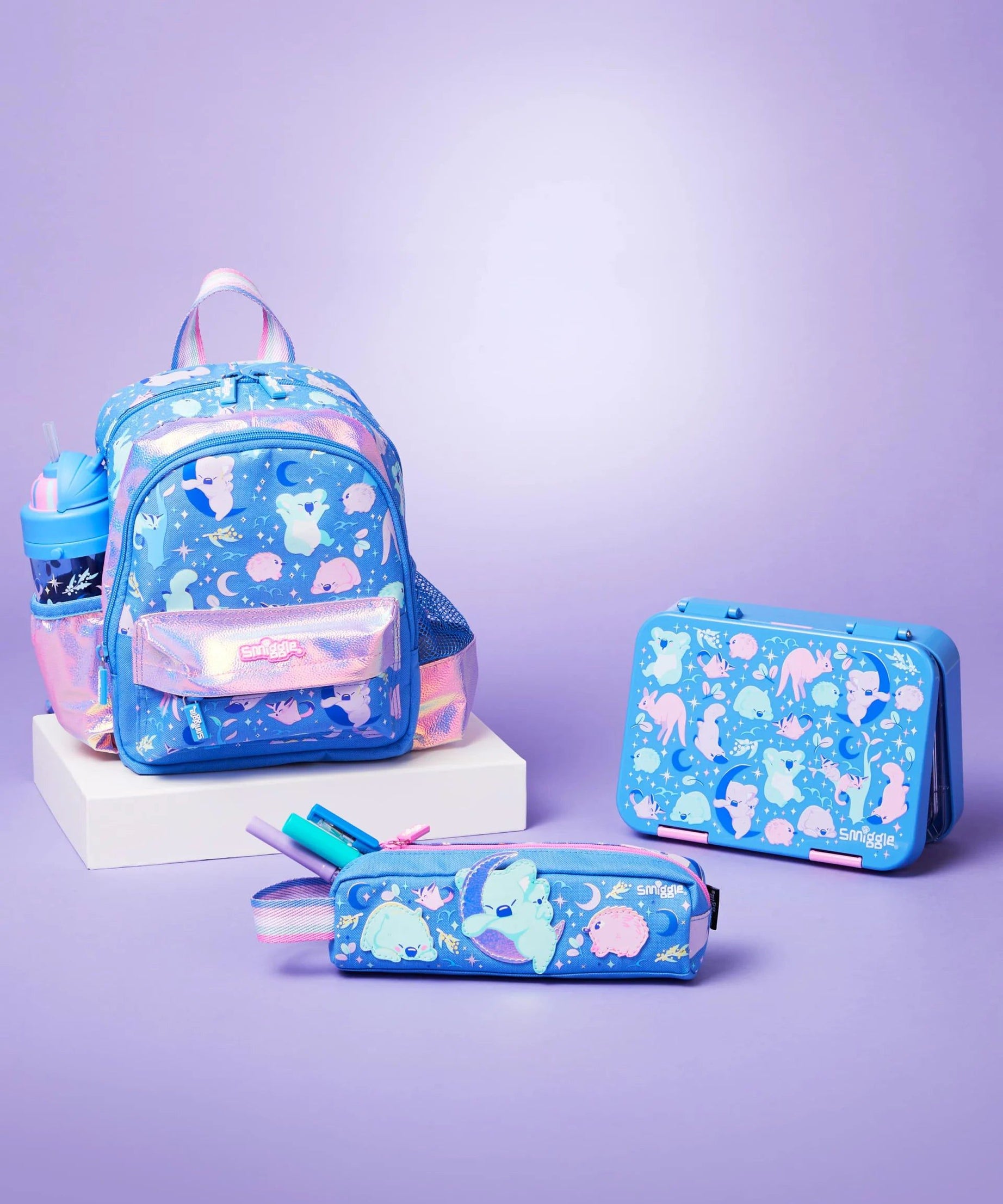 Smiggle - Big Dreams Anaokulu Kalem Kutusu-Dinossi