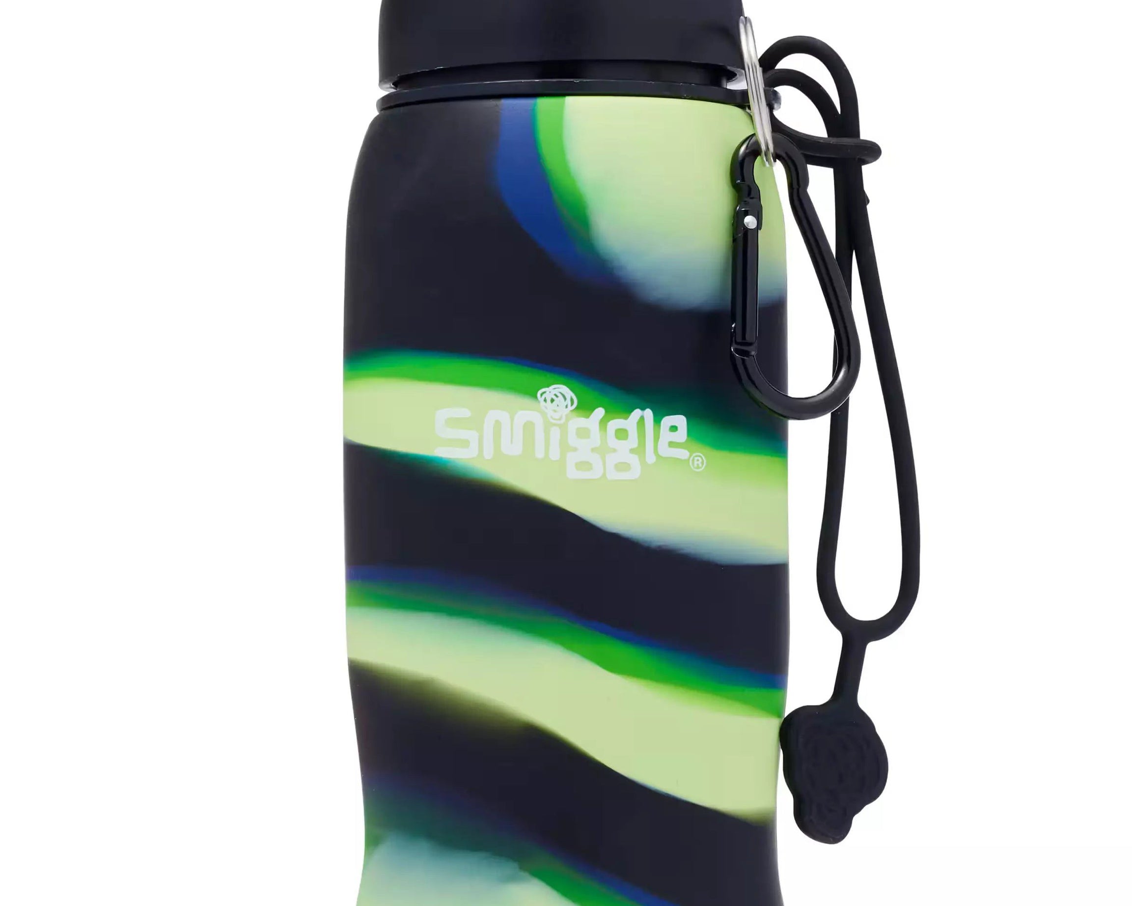Smiggle - Freestyle Katlanabilir Pipetli 630ML Suluk-Dinossi