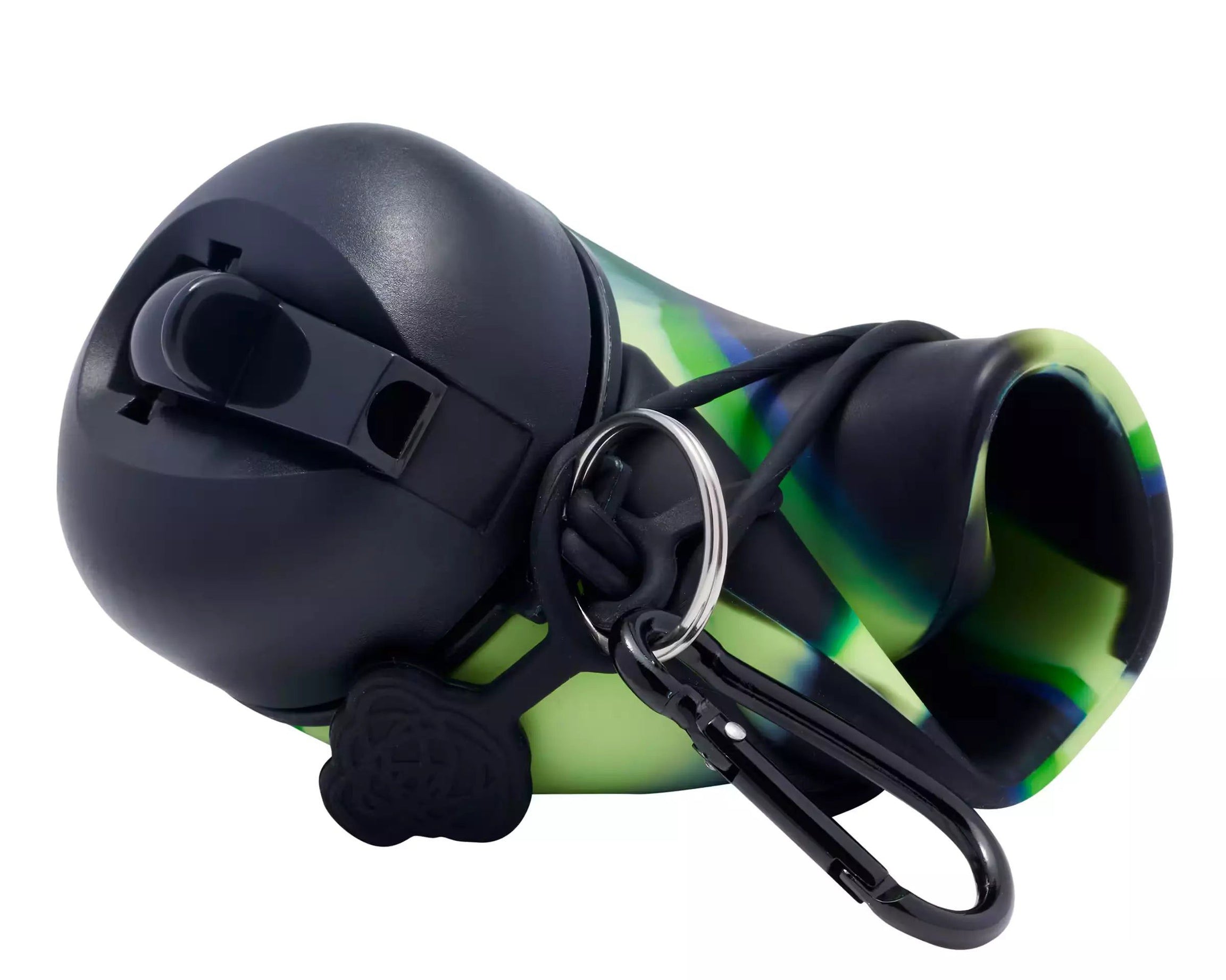 Smiggle - Freestyle Katlanabilir Pipetli 630ML Suluk-Dinossi