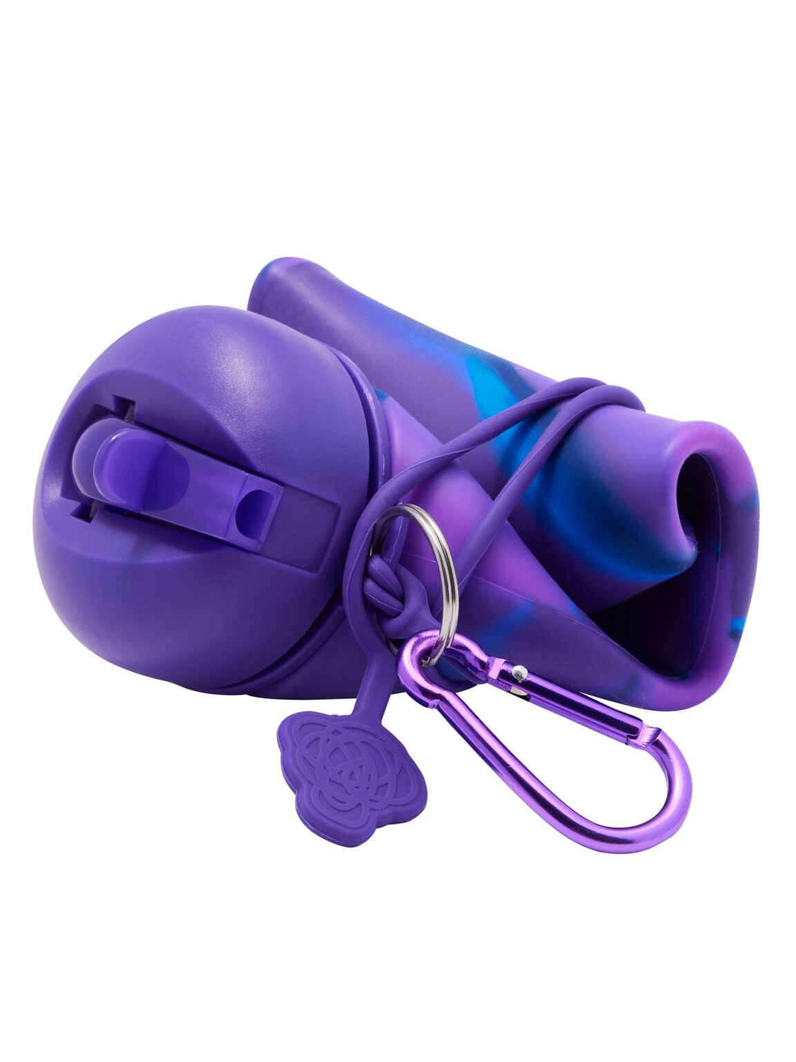 Smiggle - フリースタイル 630ML ウォーターボトル 折りたたみ式ストロー付き