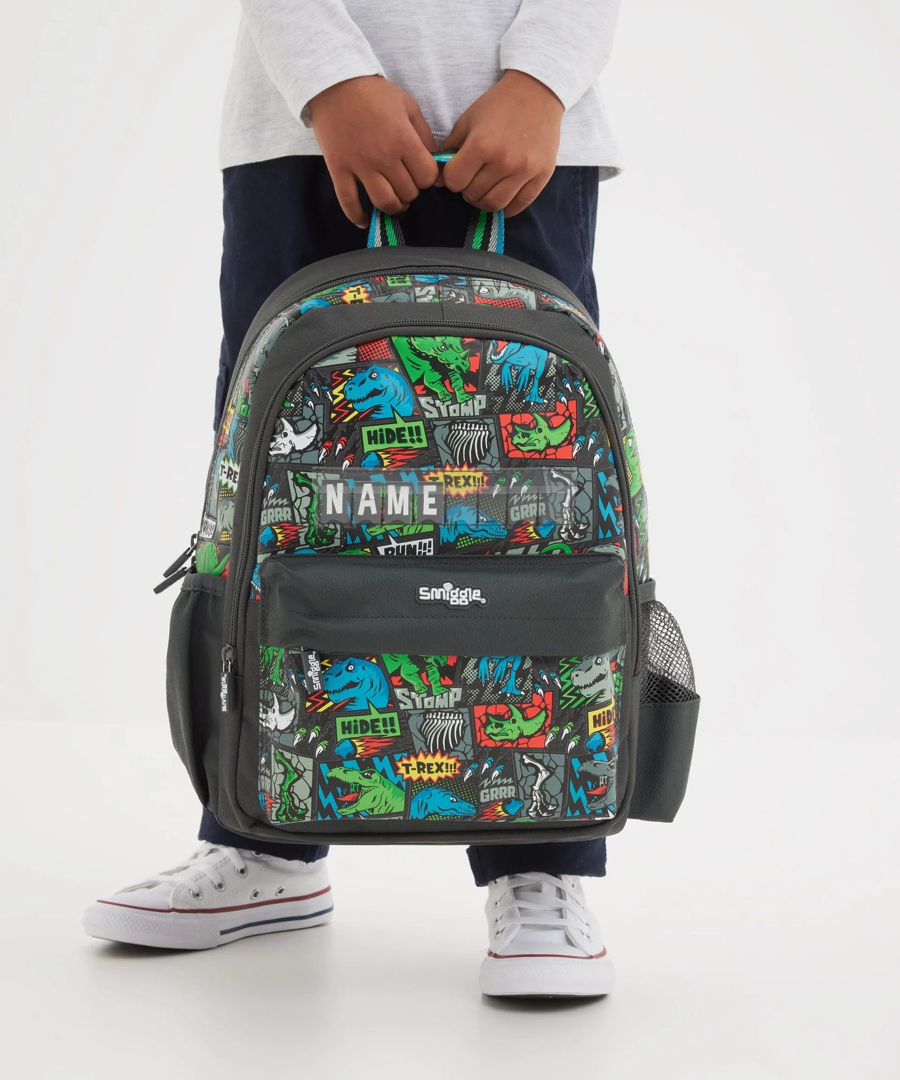Smiggle - Happy Tales Anaokulu ve Kreş Sırt Çantası-Dinossi