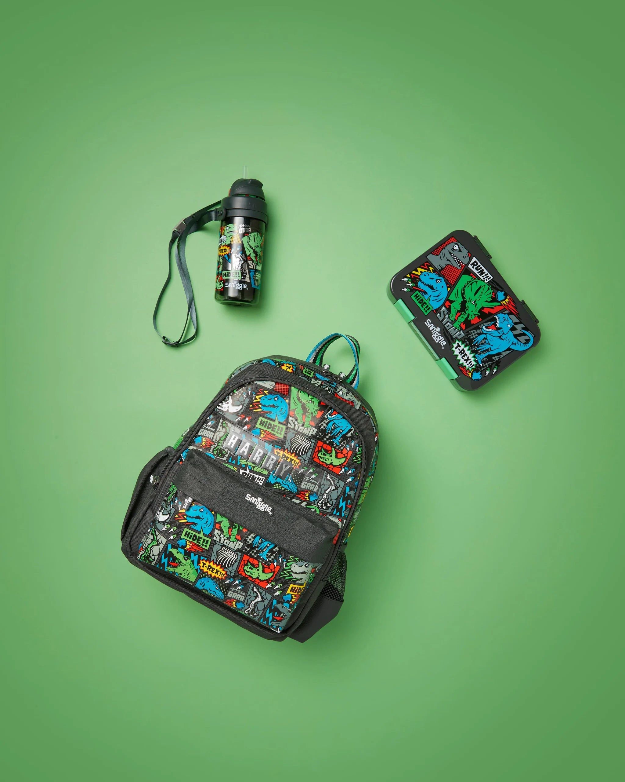 Smiggle - Happy Tales Anaokulu ve Kreş Sırt Çantası-Dinossi