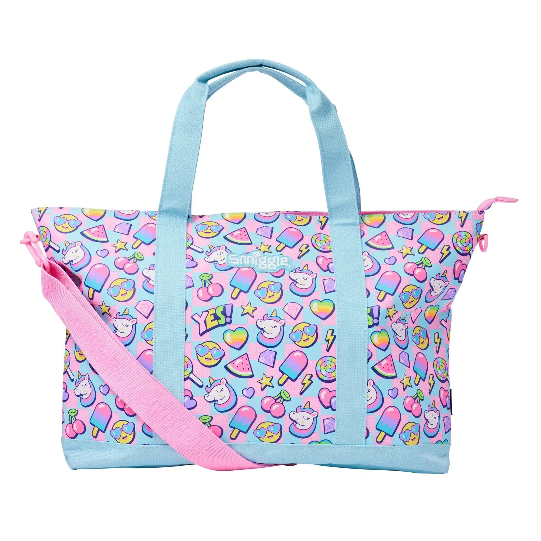 Smiggle - Check Tote El Çantası-Dinossi