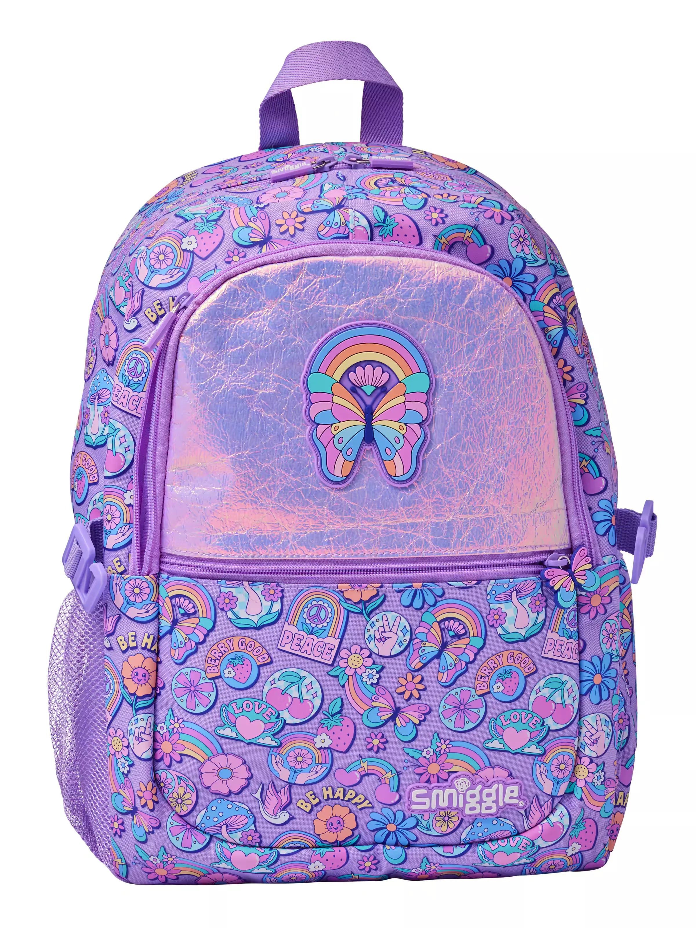 Smiggle – Limitless Klasik Okul Sırt Çantası-Dinossi