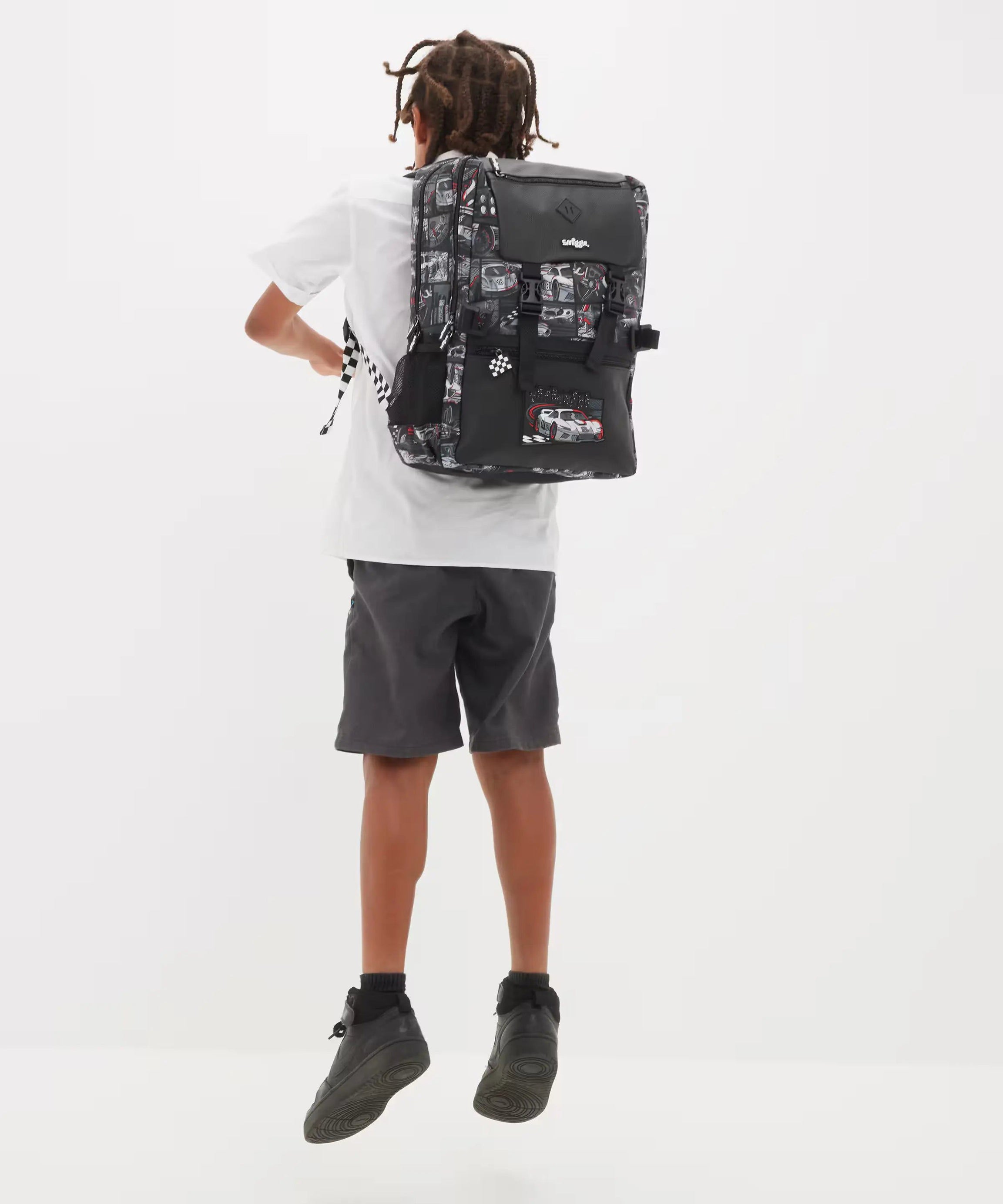 Smiggle - Limitless Ortaokul Sırt Çantası-Dinossi