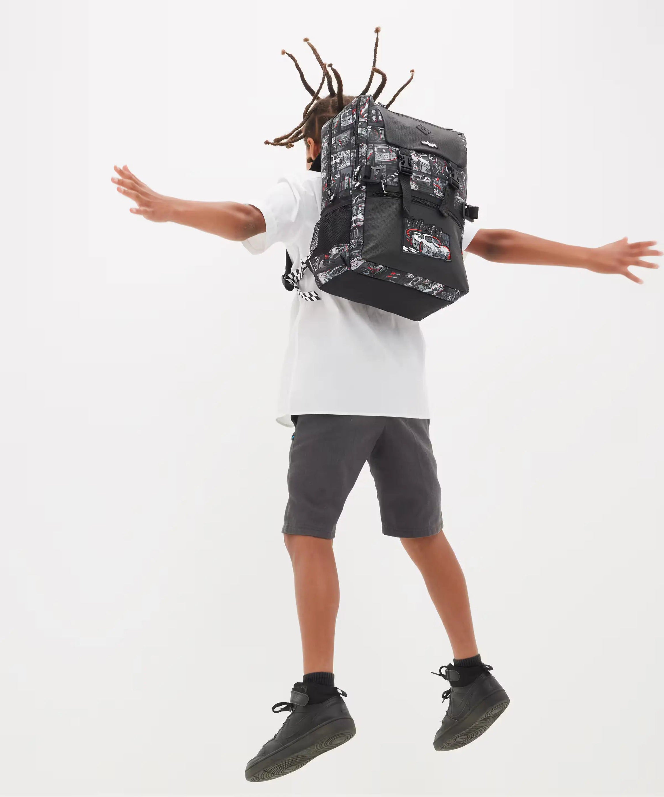 Smiggle - Limitless Ortaokul Sırt Çantası-Dinossi