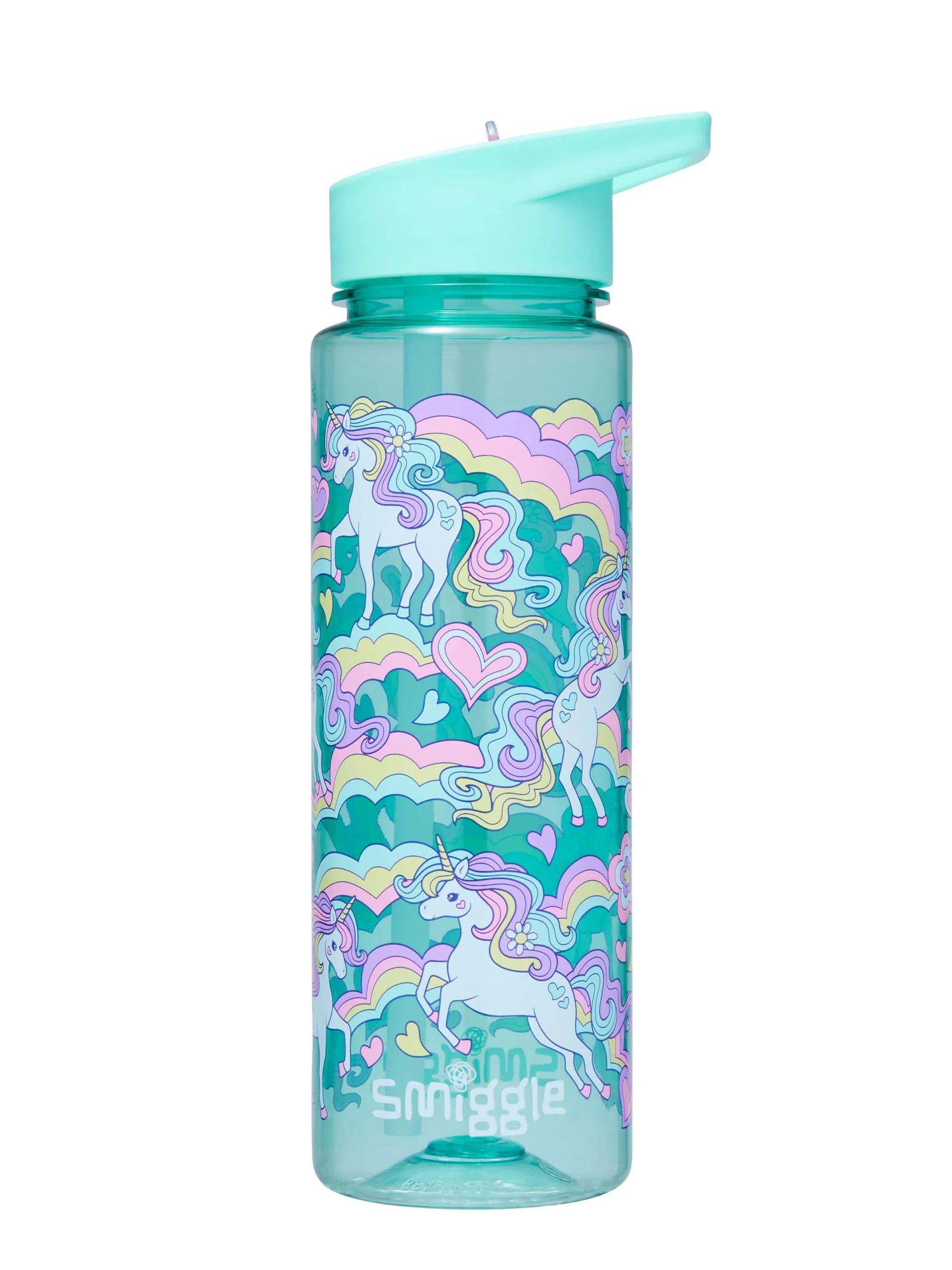 Smiggle - Limitless BPAsız 650ML Pipetli Suluk-Dinossi