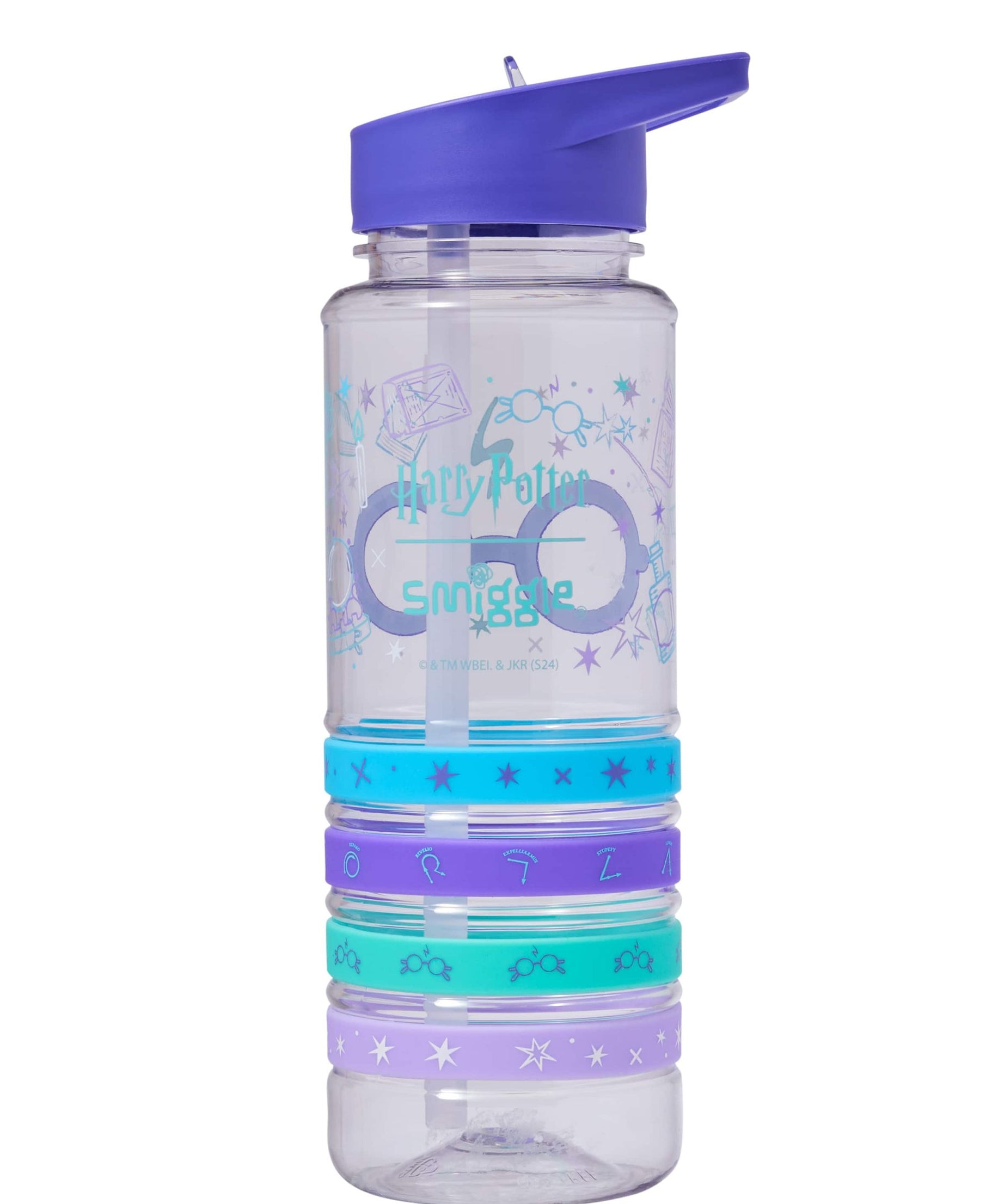 Smiggle - Harry Potter 750ML Pipetli BPAsız Suluk-Dinossi
