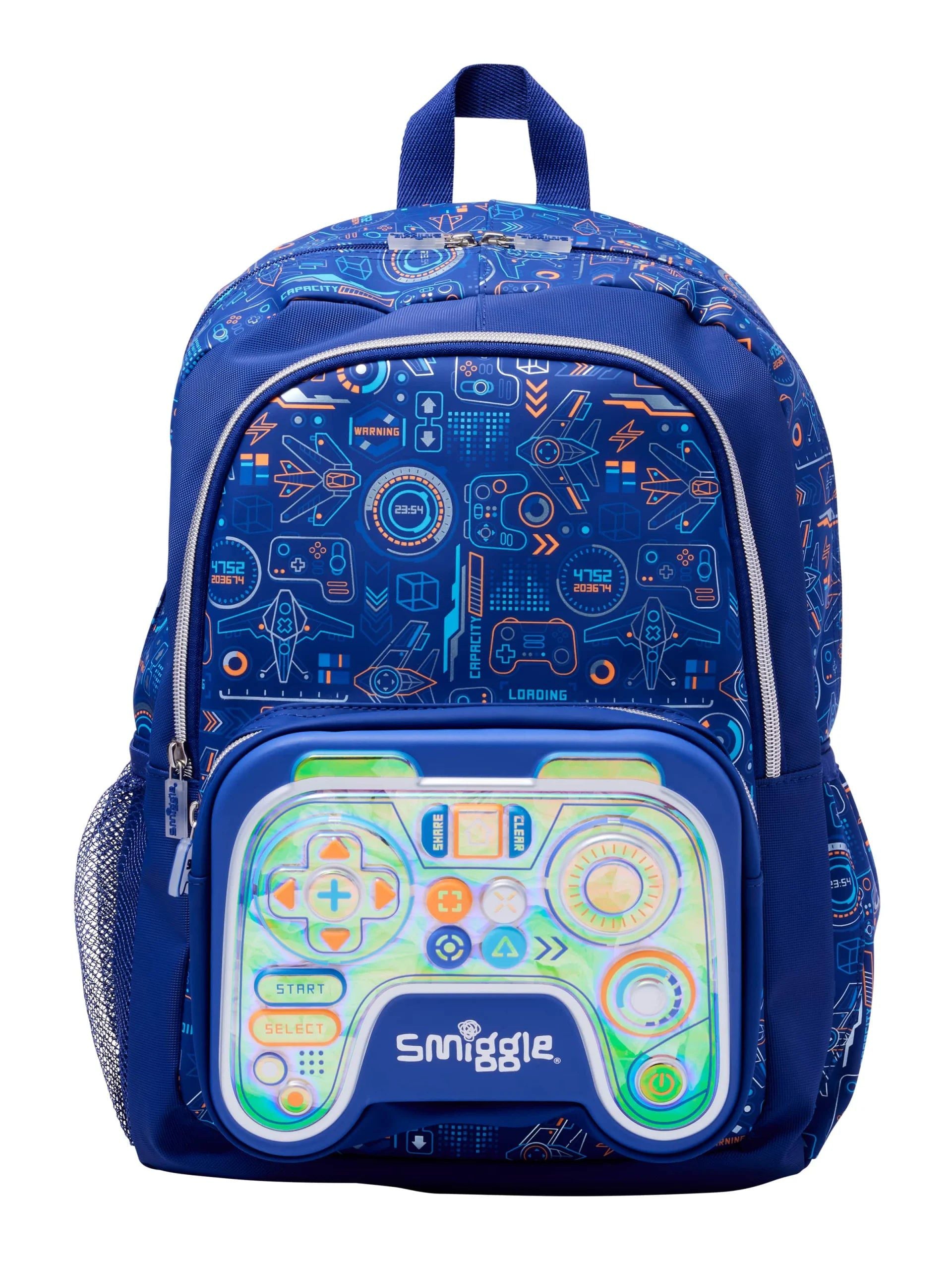 Smiggle - Beta Klasik Okul Sırt Çantası-Dinossi
