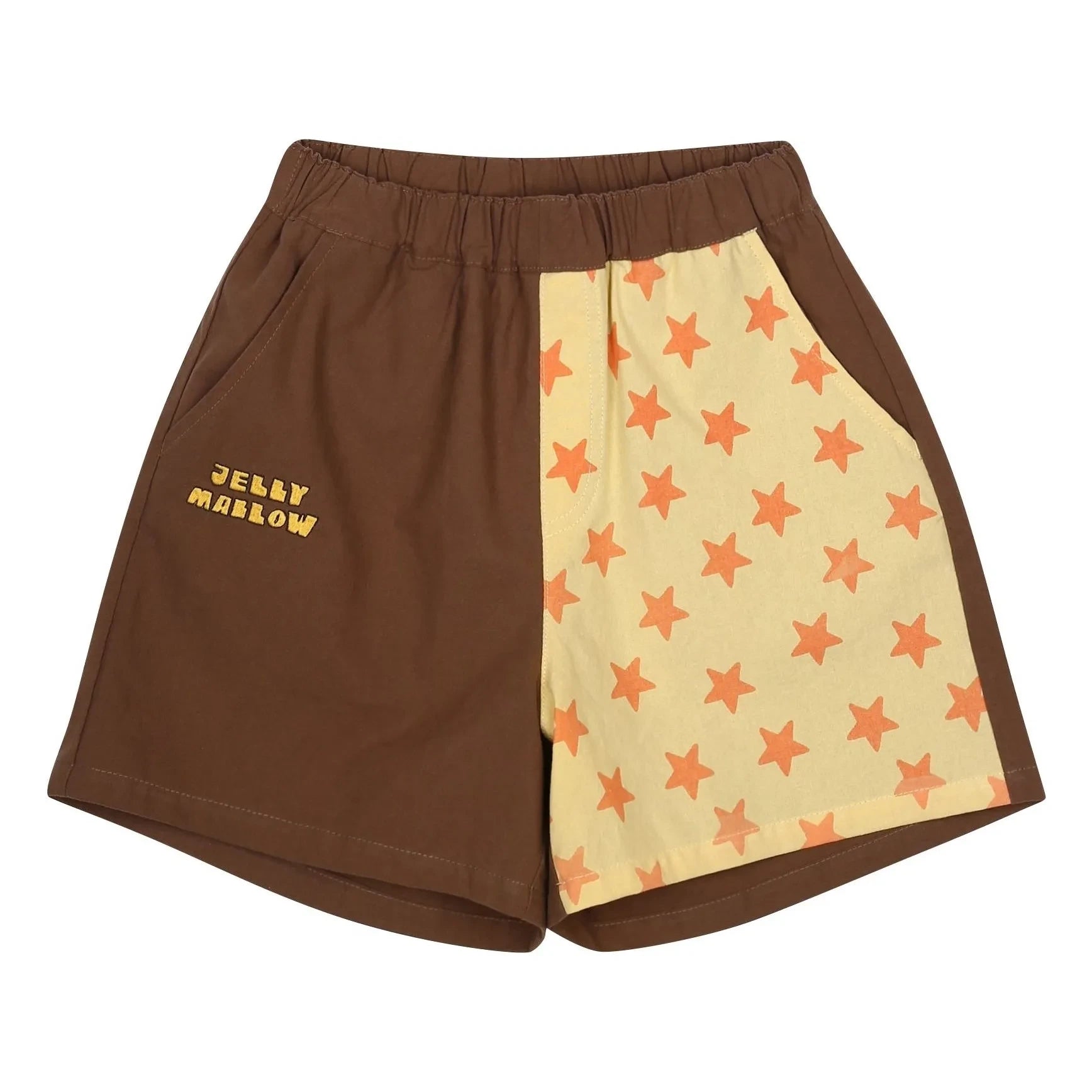 Jelly Mallow - Star Pocket Shorts | Brown