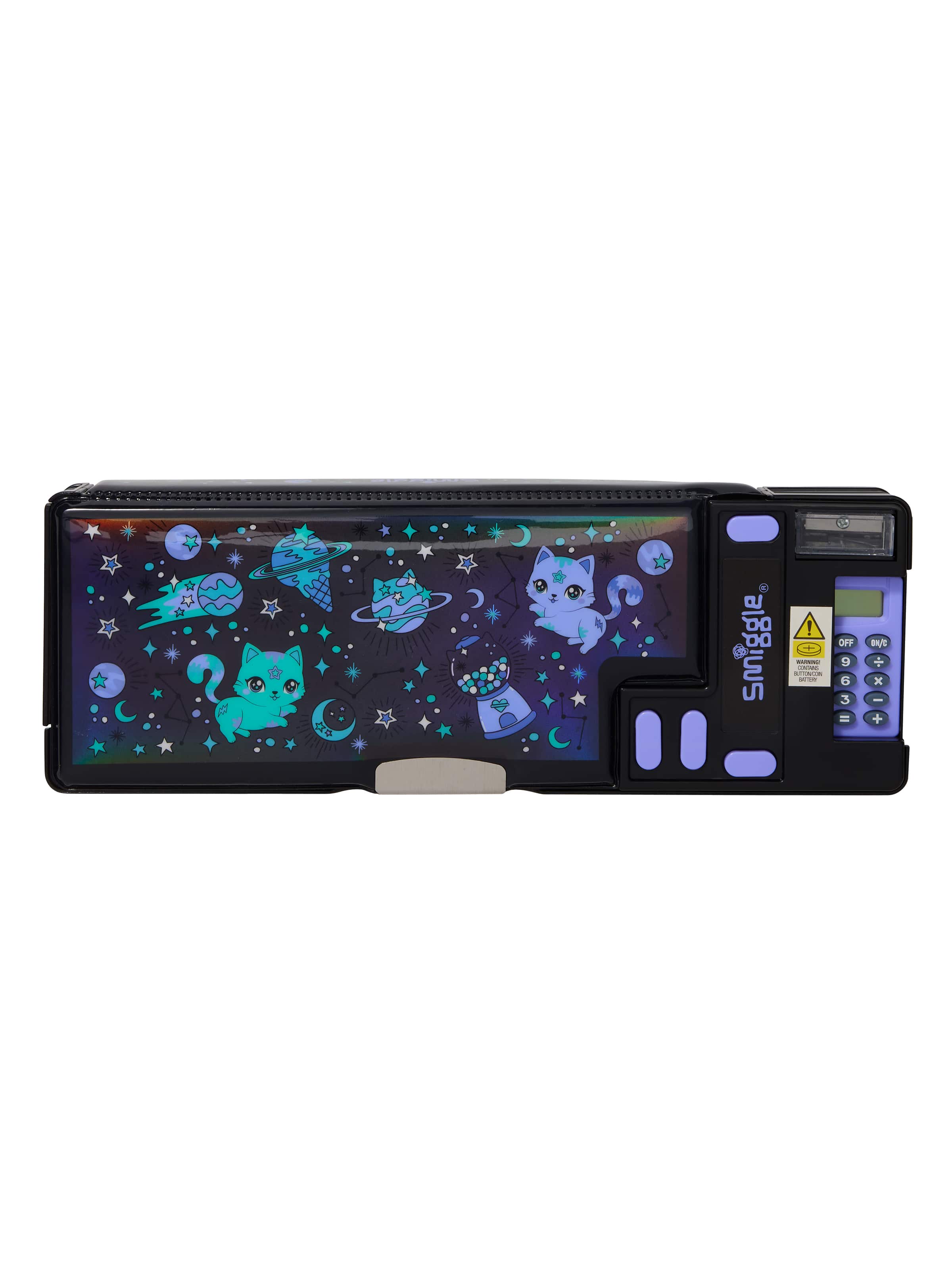 Smiggle - Rush Hesap Makinalı Otomatik Kalem Kutusu