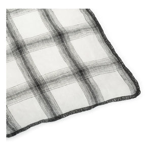 Le Monde Sauvage – Highland Washed Leinen-Bettbezug | Weiß
