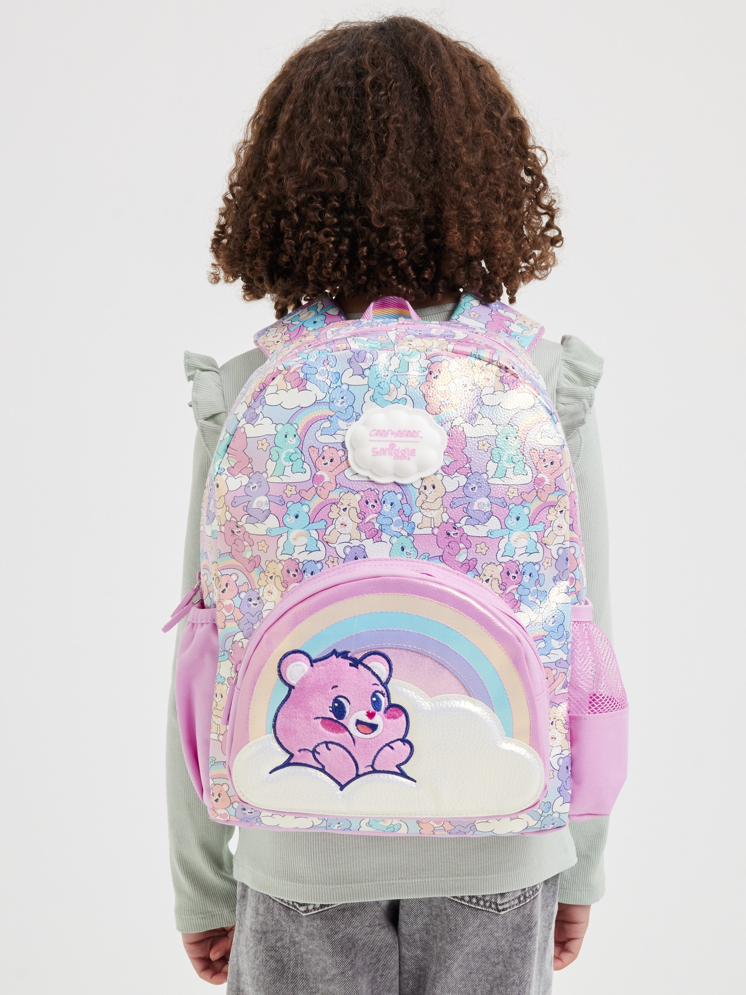 Smiggle - Care Bears Kapüşonlu Anaokulu Sırt Çantası
