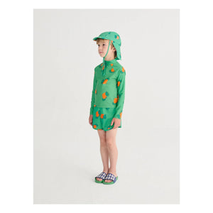 Bobo Choses - Orangefarbene Badekappe | Grün