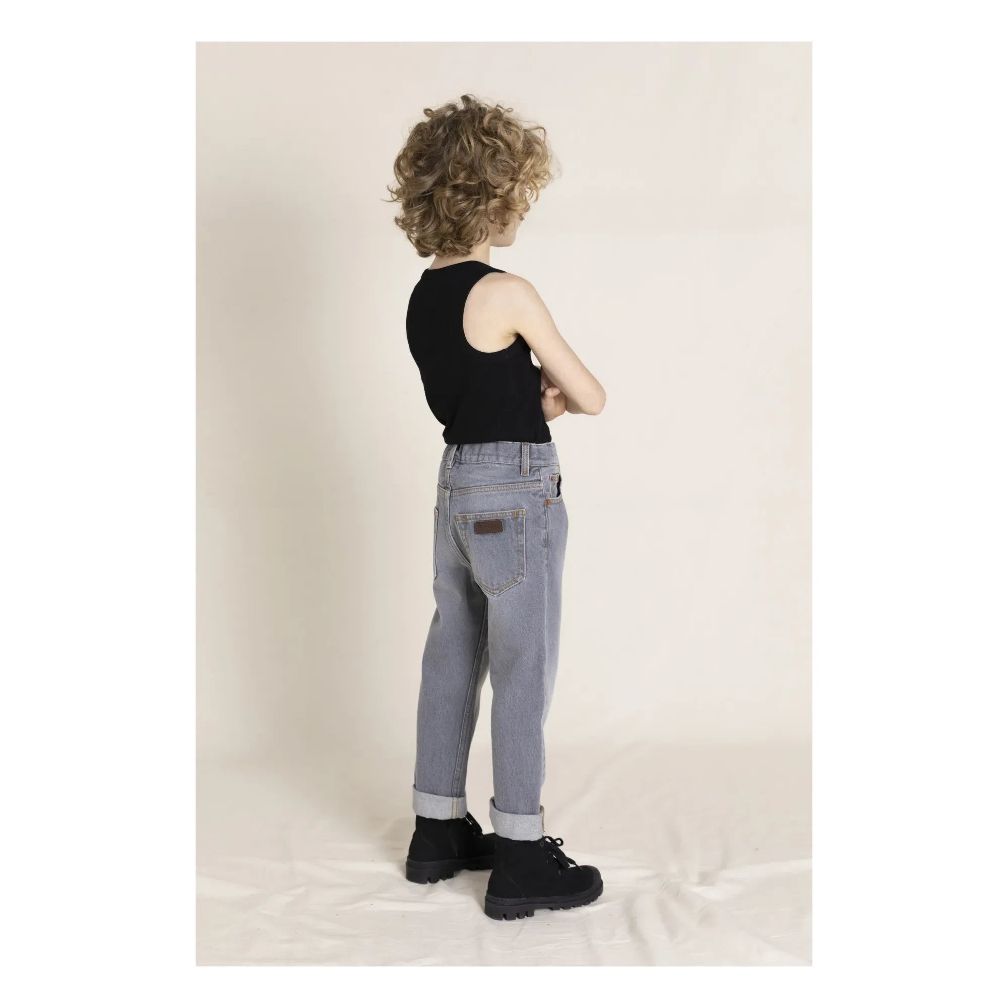 Finger in the nose - Ollibis Bol Jean | Denim gri