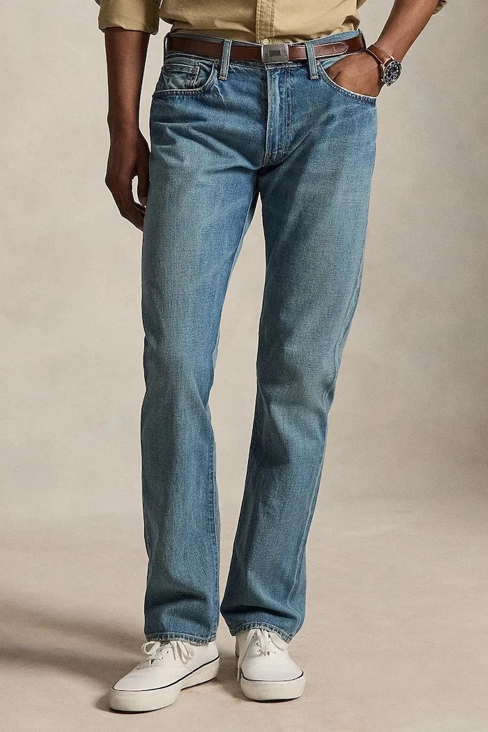 Polo Ralph Lauren straight erkek jean pantolon