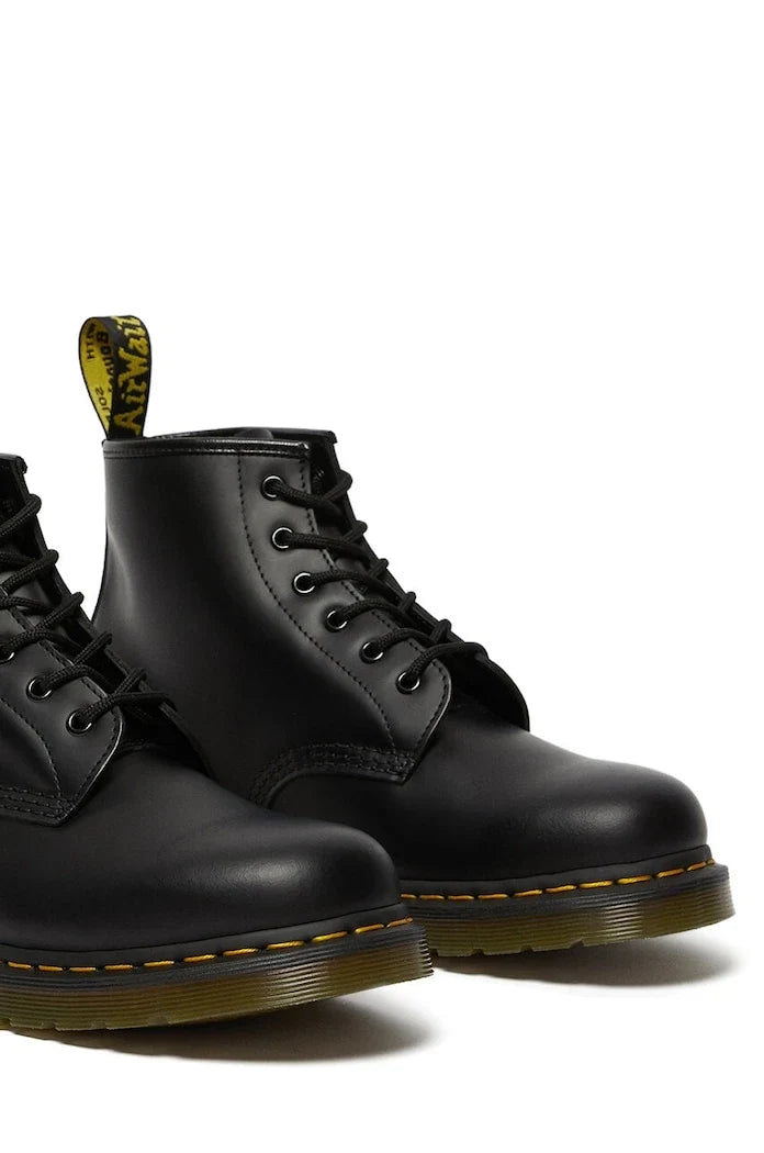 Deri botlar Dr. Martens 101 Yellow Stitch