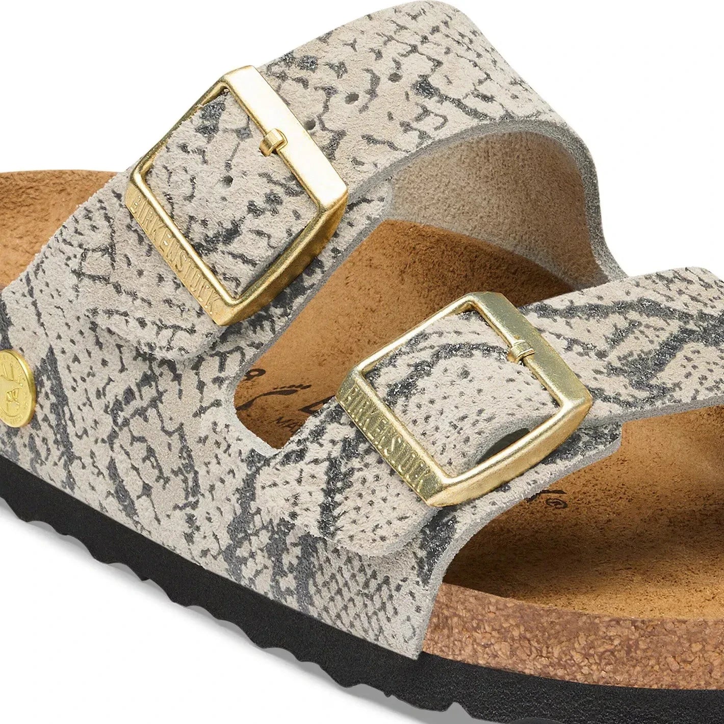 BIRKENSTOCK - Arizona Snake Sandaletler | Açık Gri