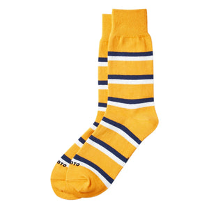 RoToTo - Rugby Striped Socks | Yellow
