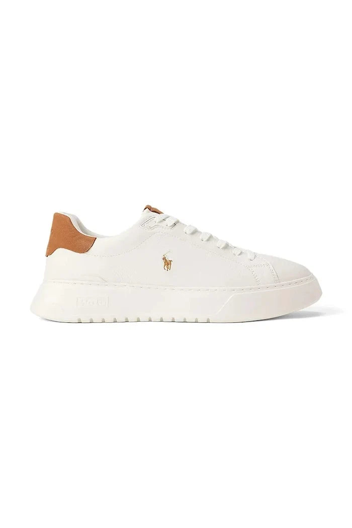 Polo Ralph Lauren Rlite Court erkek deri spor ayakkabı