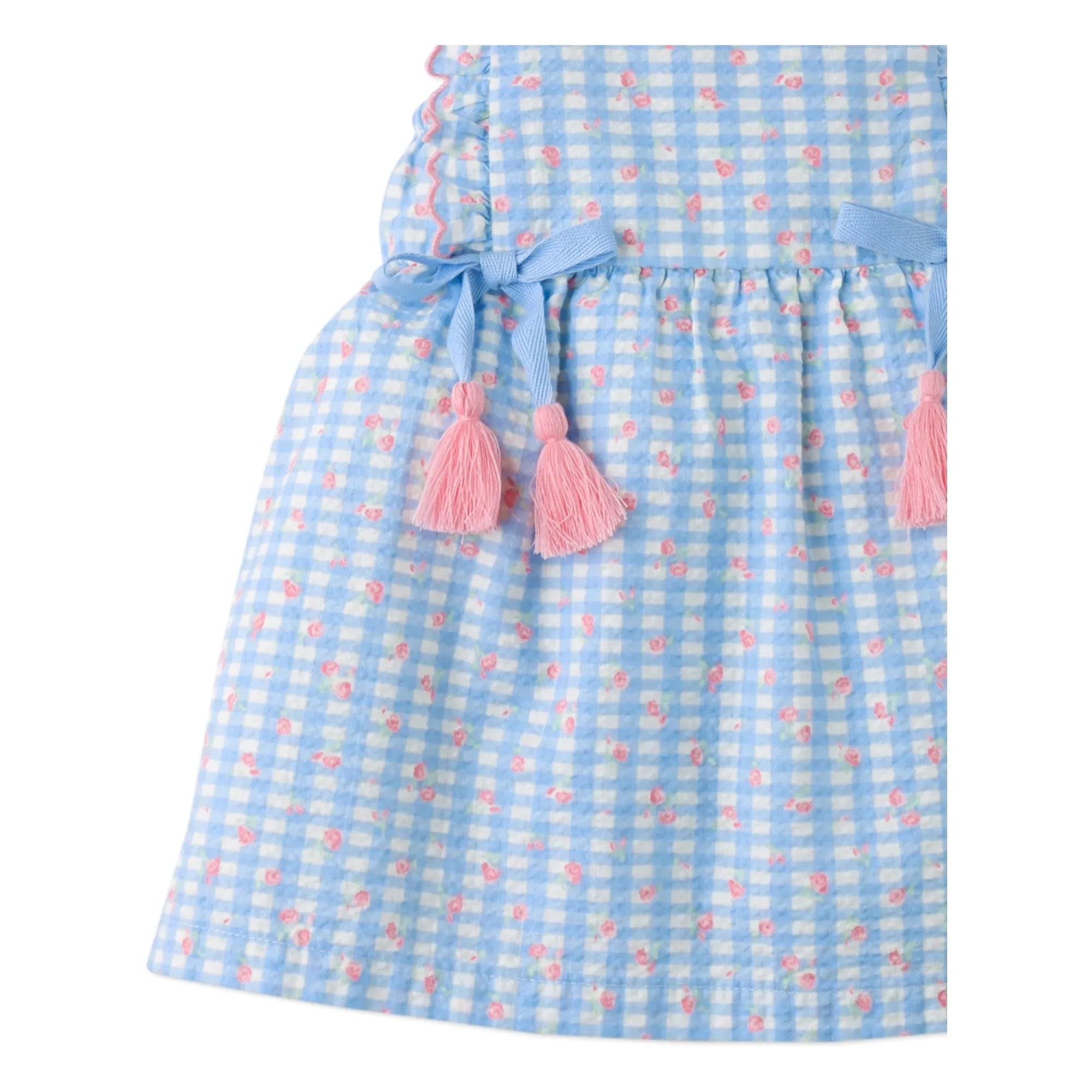 Gingersnaps - Mavi Kleid Puder Nœuds