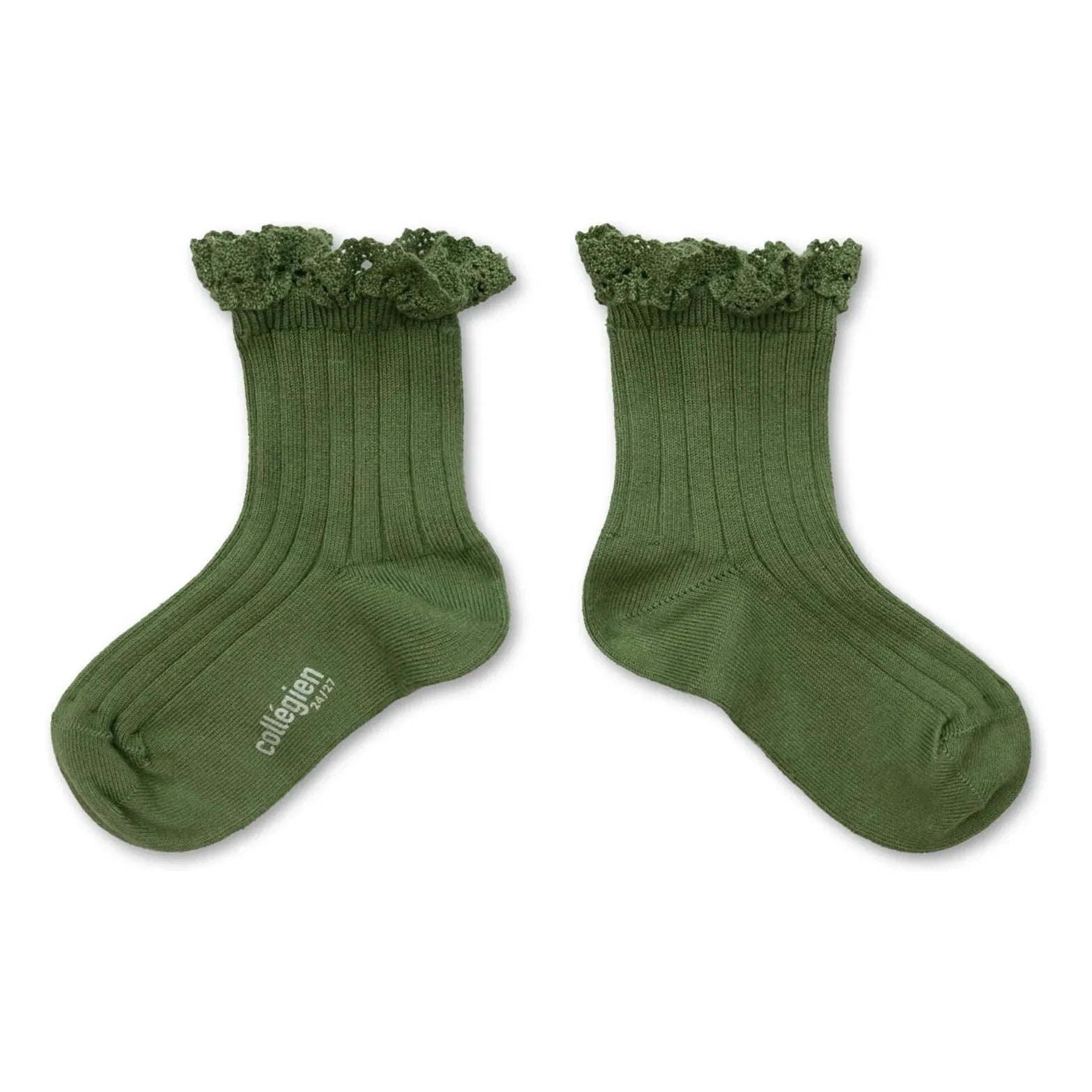 Collégien - Lili Spitzen-Socken mit Rüschen | Avocat