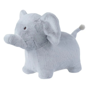 Wild & Soft - Hüpfender Elefant | Hellgrau