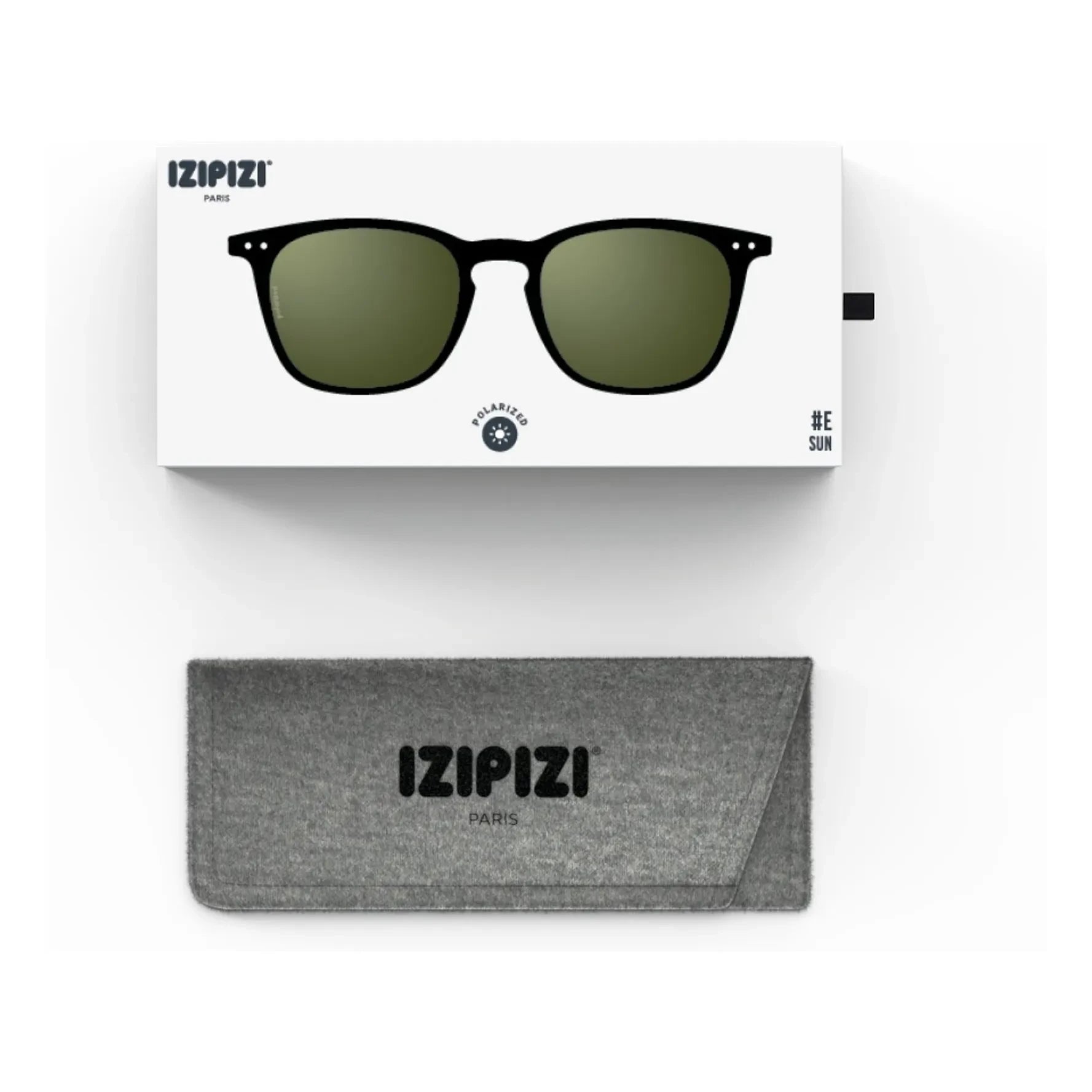 IZIPIZI - Polarisierte Sonnenbrille #E | Schwarz
