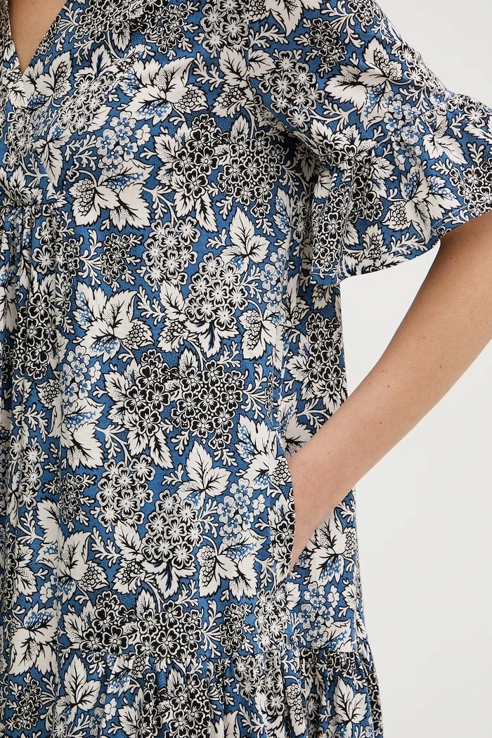 Pamuklu elbise Weekend Max Mara FUOCO