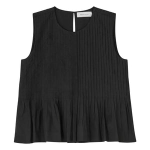 Skall Studio - Pavlova Cotton Top | Black